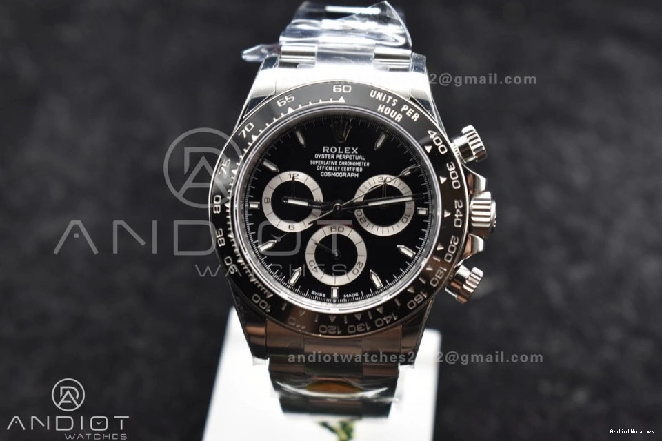 SH Black Edition Flexible 492 and 2023 Case 1:1 Dial Bracelet ZF 904L SS Daytona 126500 Best 1223